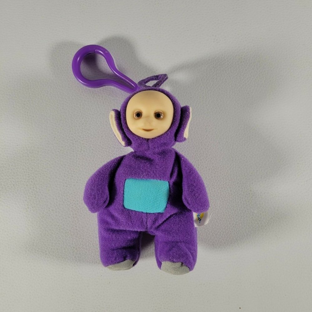 Teletubbies Purple Tinky Winky Plush Burger King Toy - 5"